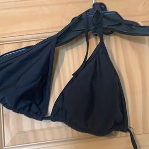 Body glove black string bikini top